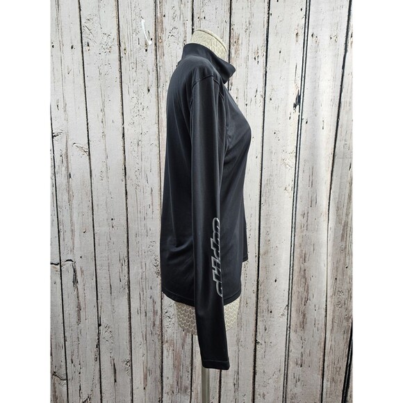 SKI-DOO Team Black Long Sleeve Slinky Turtleneck Pullover Women's Large EUC - Picture 4 of 12